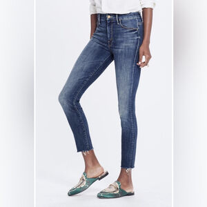 MOTHER The Looker Ankle Jeans pants Blue Jeans 27 not rough enough
